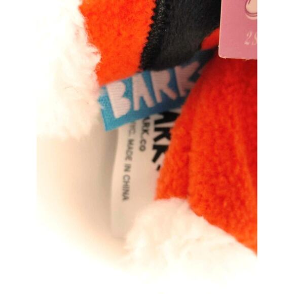 Bark Box Ol' Kris Kringle Santa Claus Plush Squeaky Crinkle Small Dog Toy NWT - Picture 6 of 10